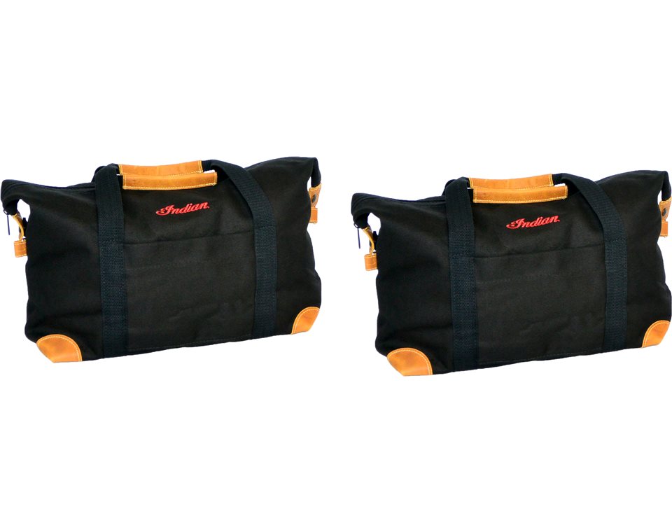 2880294 Indian Deluxe Saddlebag Travel Bags Black